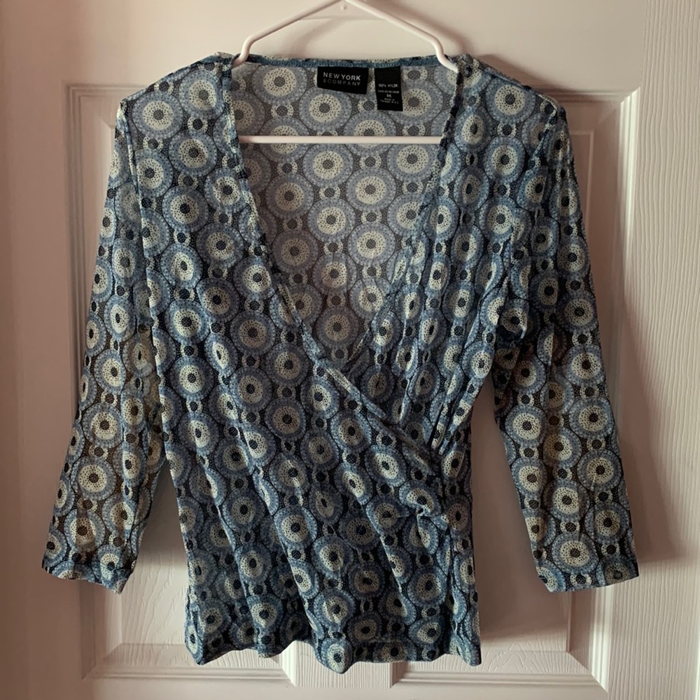 New York & Company, blouse, size M